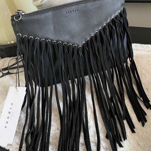 COPY - Sandro beans new cloth purse with strap - Picture 3 of 4